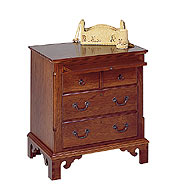 cherry nightstand four drawer